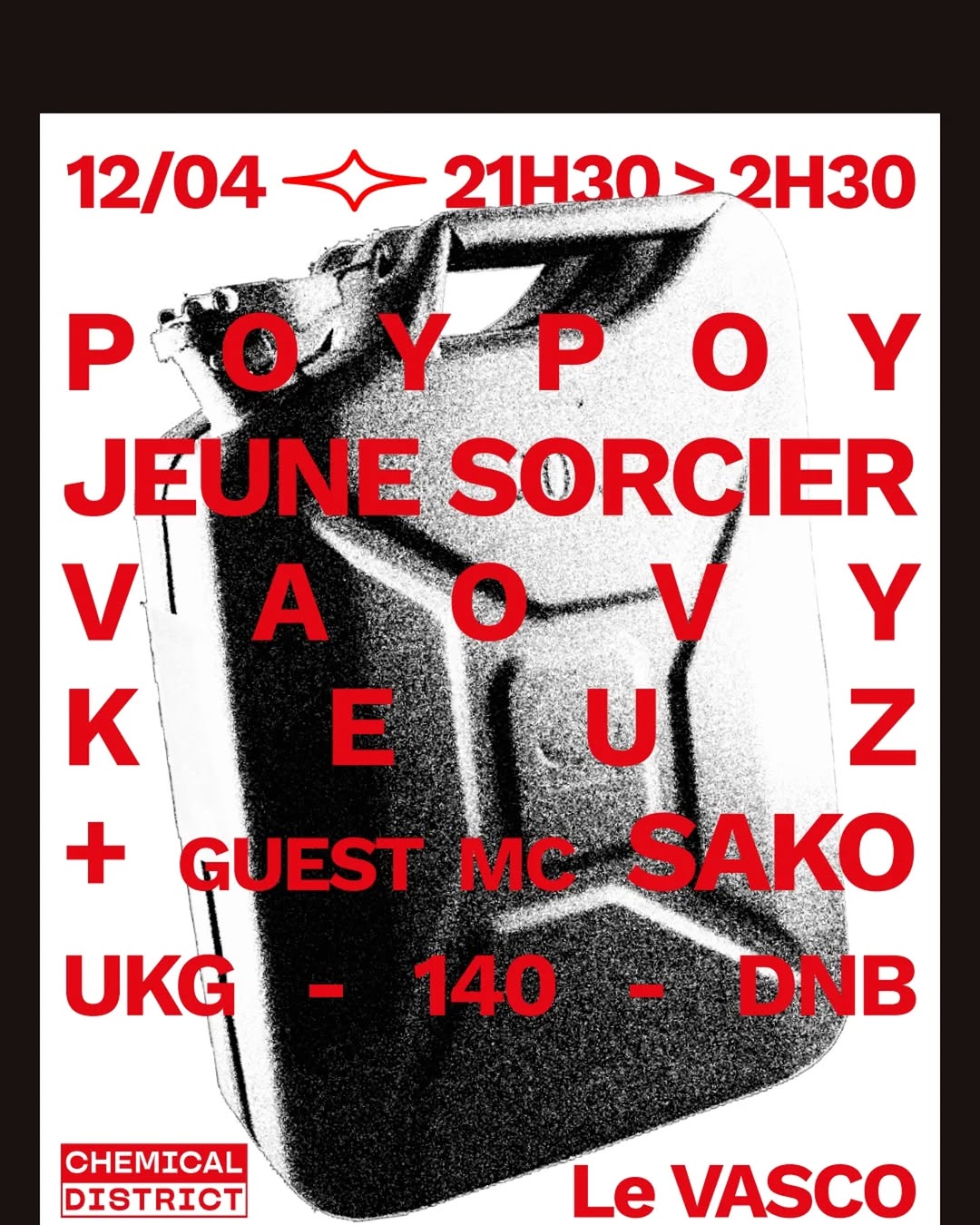 CHEMICAL DISTRICT 12 AVRIL