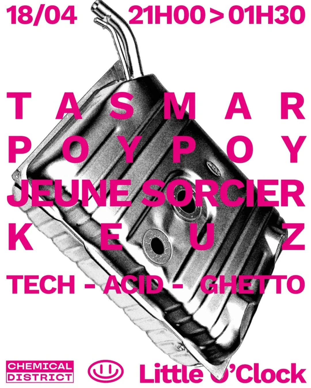 CHEMICAL DISTRICT 18 AVRIL