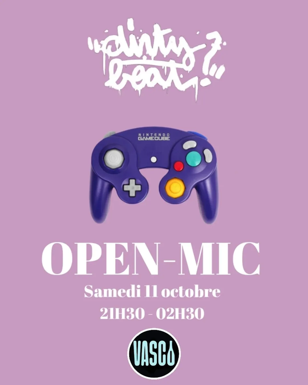DIRTY BEAT OPEN MIC 11.10