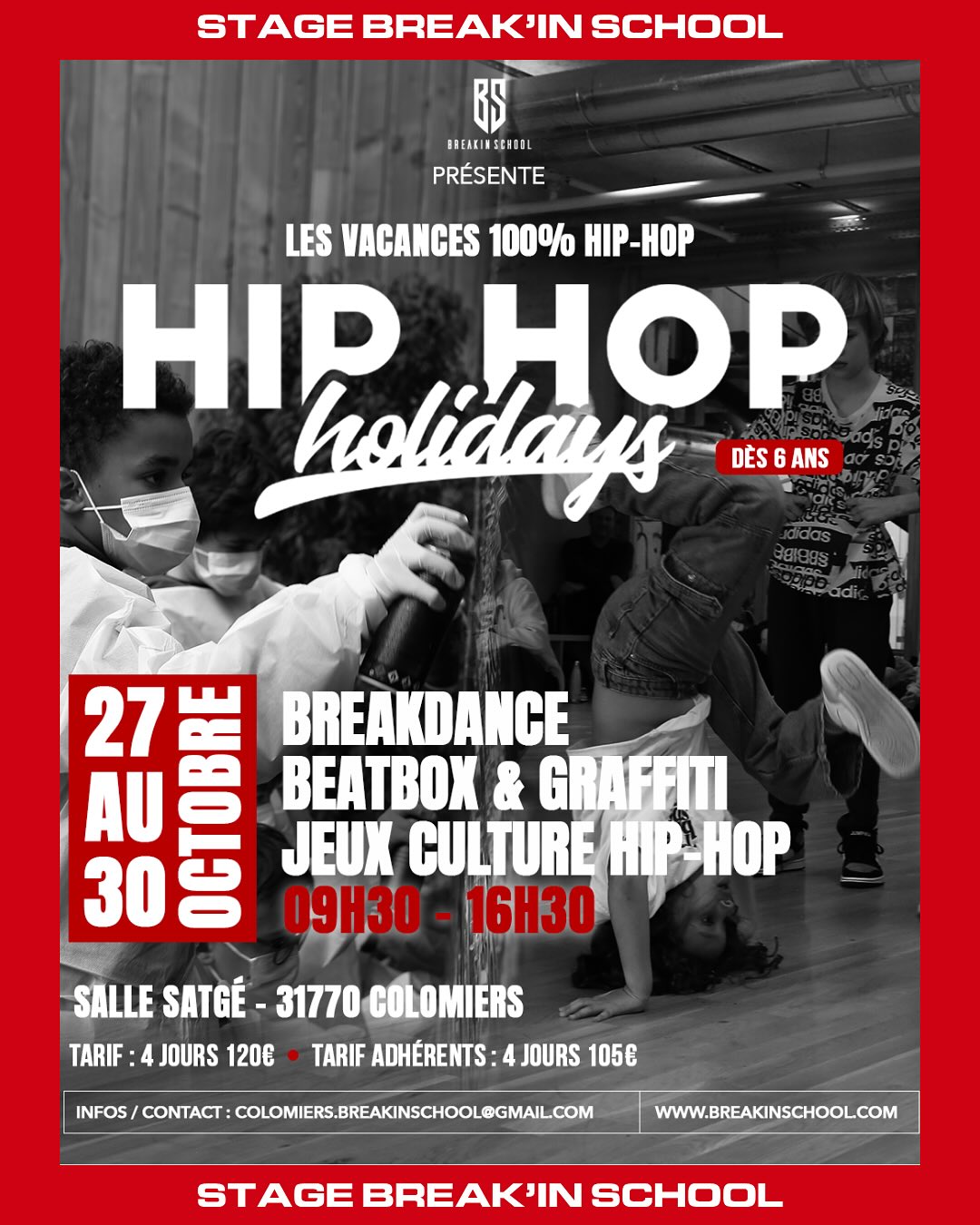 HIP HOP HOLIDAYS 27-30 OCTOBRE