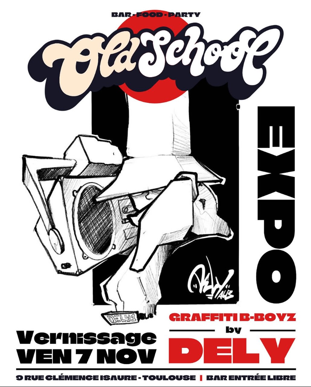 OLD SCHOOL VERNISSAGE DELY