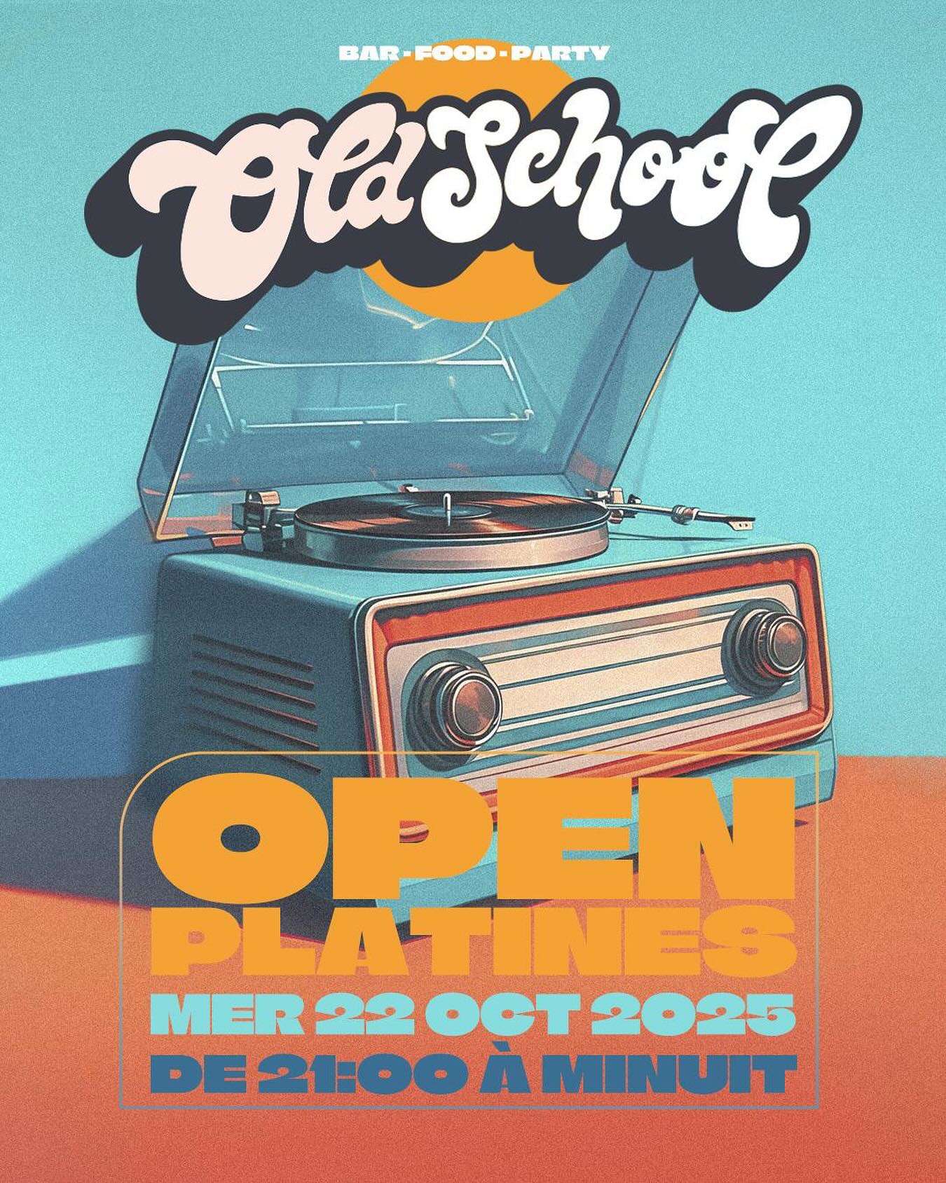 OPEN PLATINE OLD SCHOOL 22.10