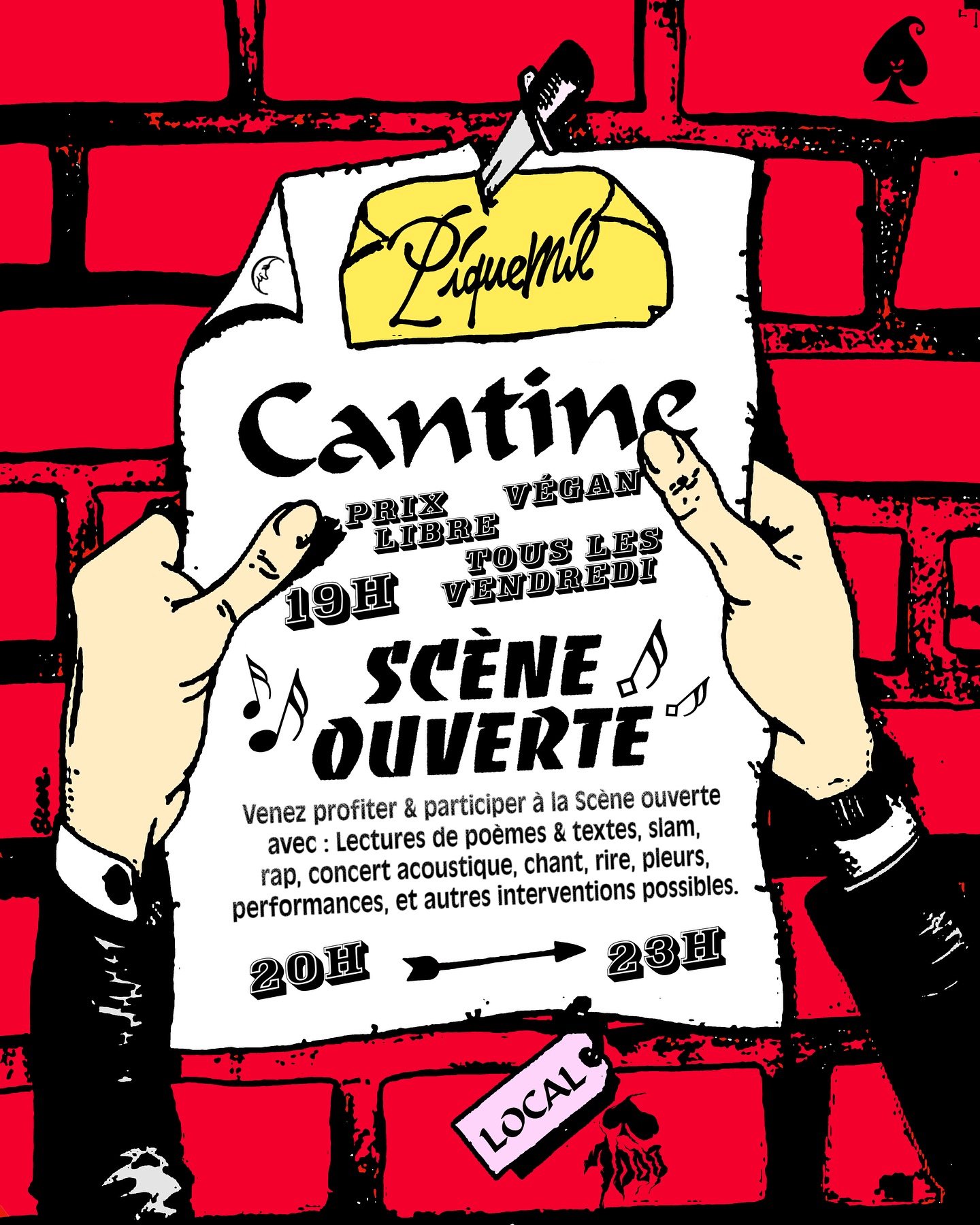 SCENE OUVERTE LOCAL PIQUEMIL