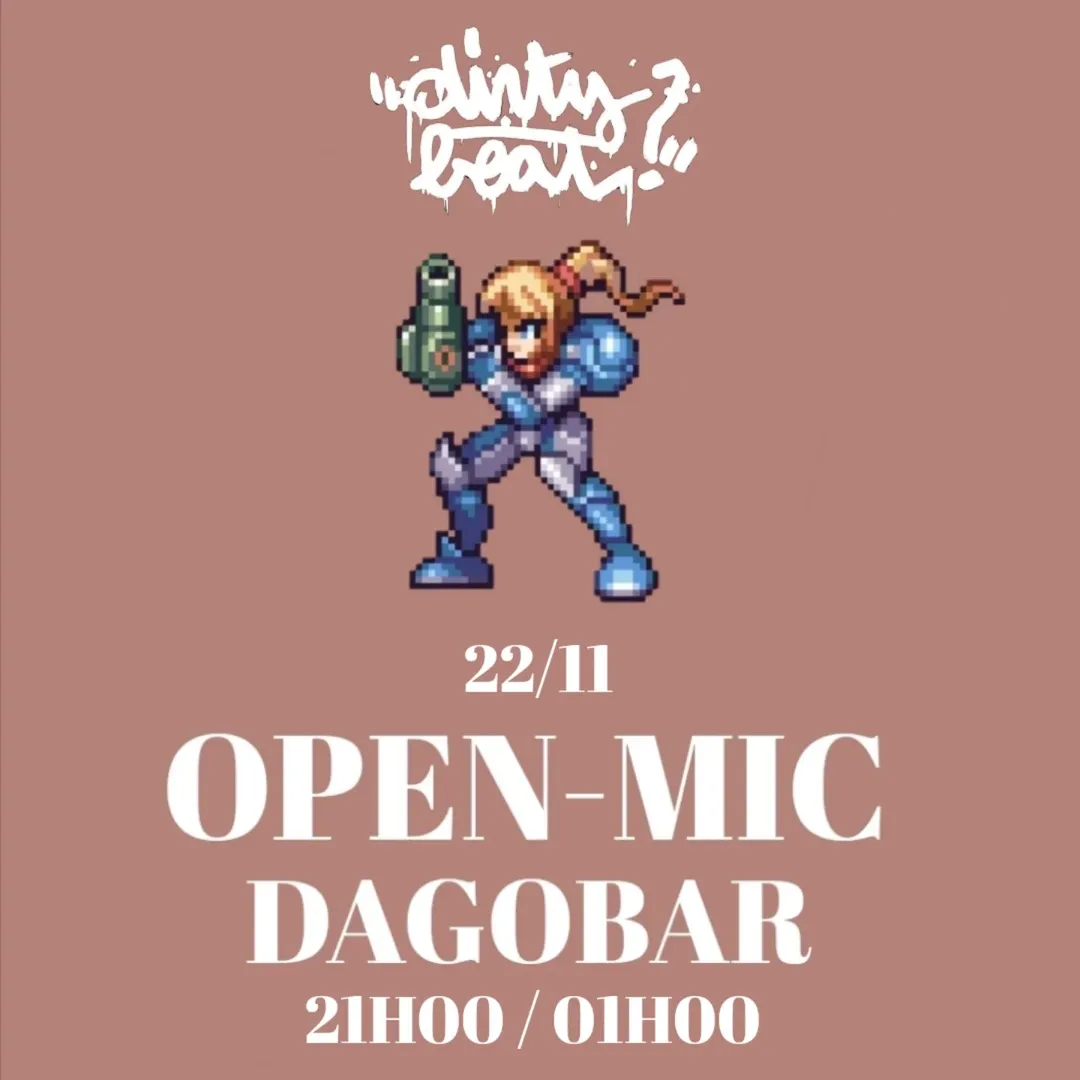 DIRTY BEAT OPEN MIC DAGOBAR