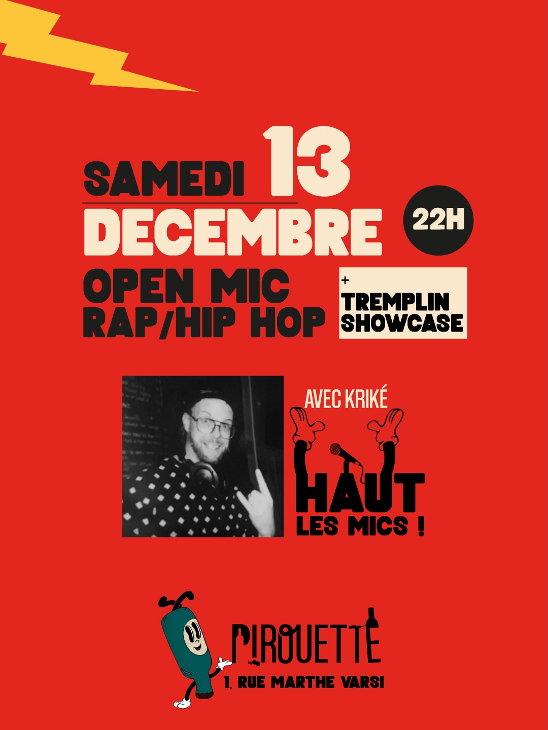 HAUT LES MICS 13 DECEMBRE