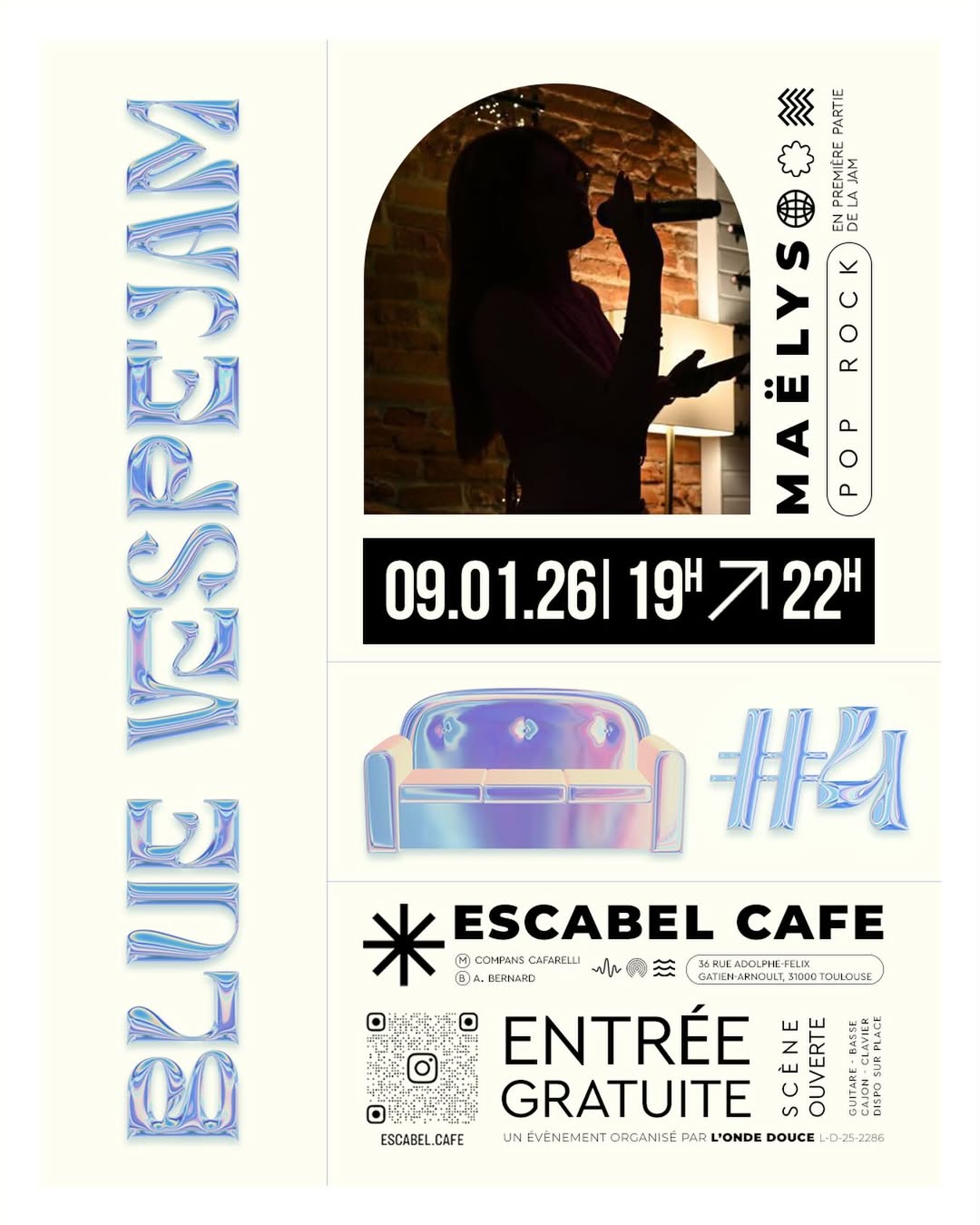 Blue Vespe&rsquo;Jam #4