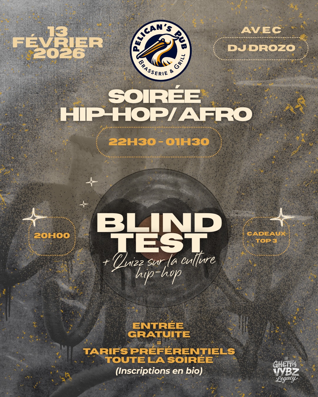 SOIRÉE HIP-HOP AFRO