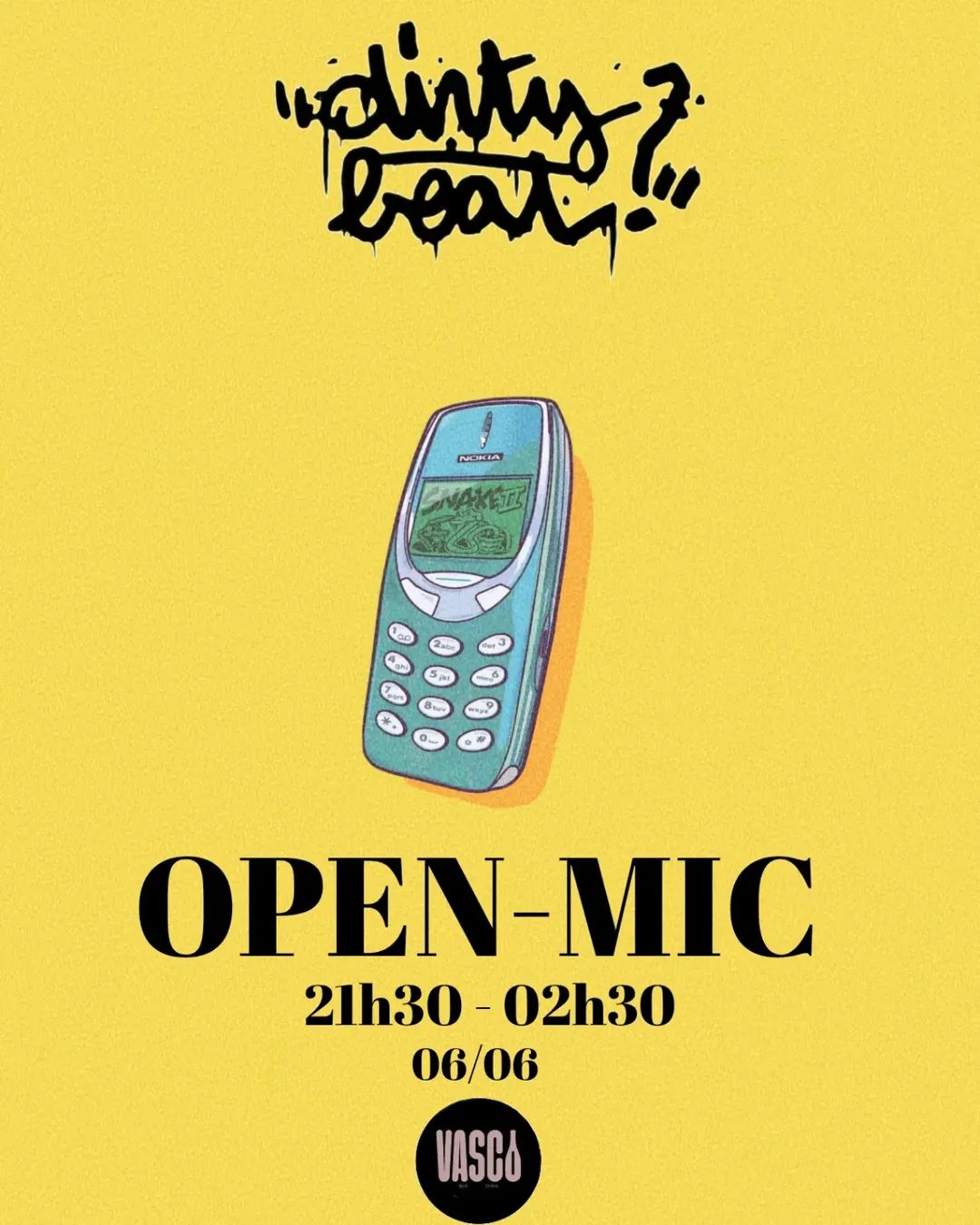 Dirty Beat – Open Mic