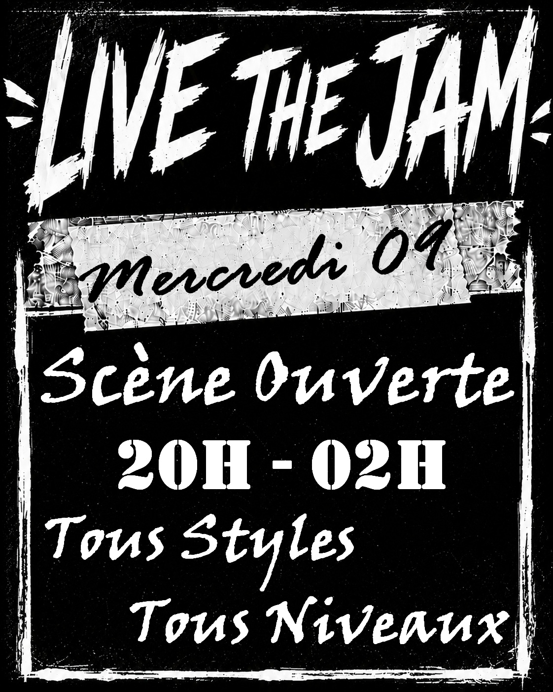 LIVE THE JAM #4 – Scène Ouverte Tous Styles